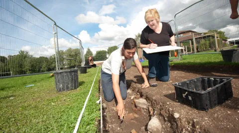 Archaeology researcher