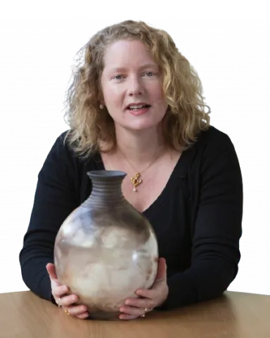 Head and shoulders cutout of professor Alison Gascoigne